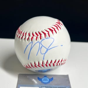 マイク・トラウト直筆サイン入り野球ボール ロサンゼルス・エンゼルス