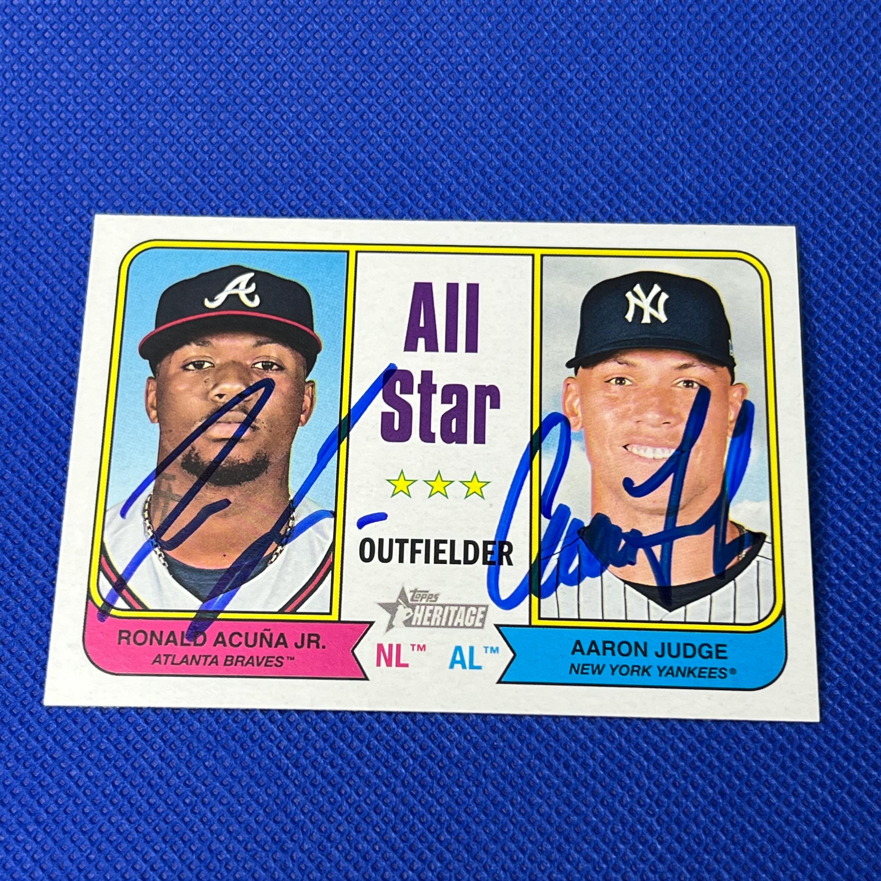Aaron judge signed card - Etsy 日本