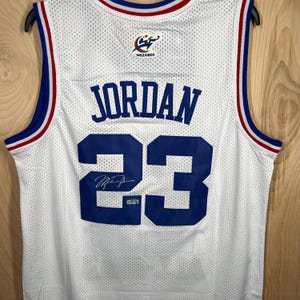 Michael Jordan Signed Jersey NBA All Star Game Jersey Washington Wizards Autograph COA