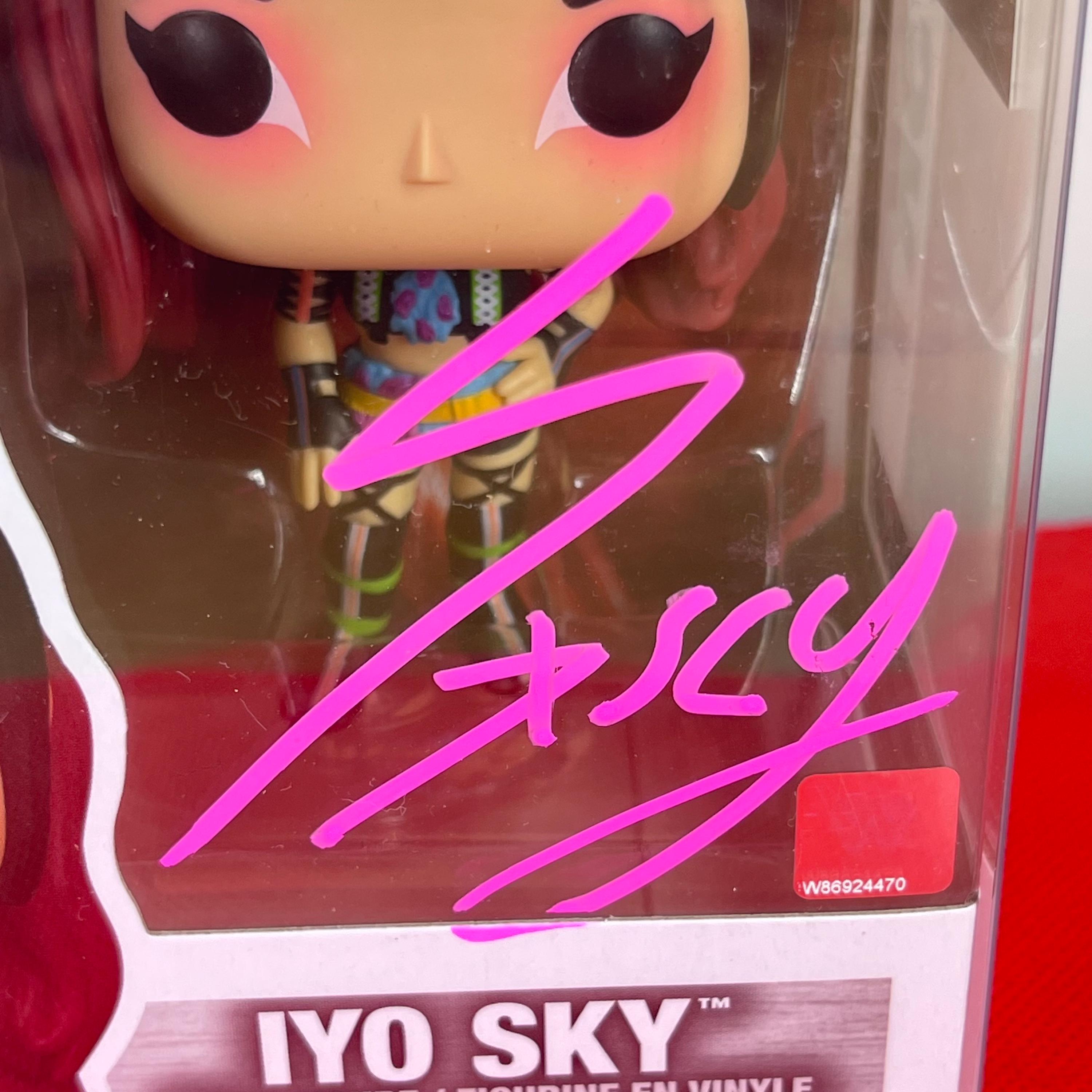 Iyo Sky Hand Signed Funko Pop Autographed WWE Funko Pop! #171 W