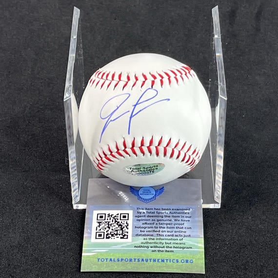 アクーニャjr直筆サインボール MLB公式ホログラム付】MLB ブレーブス