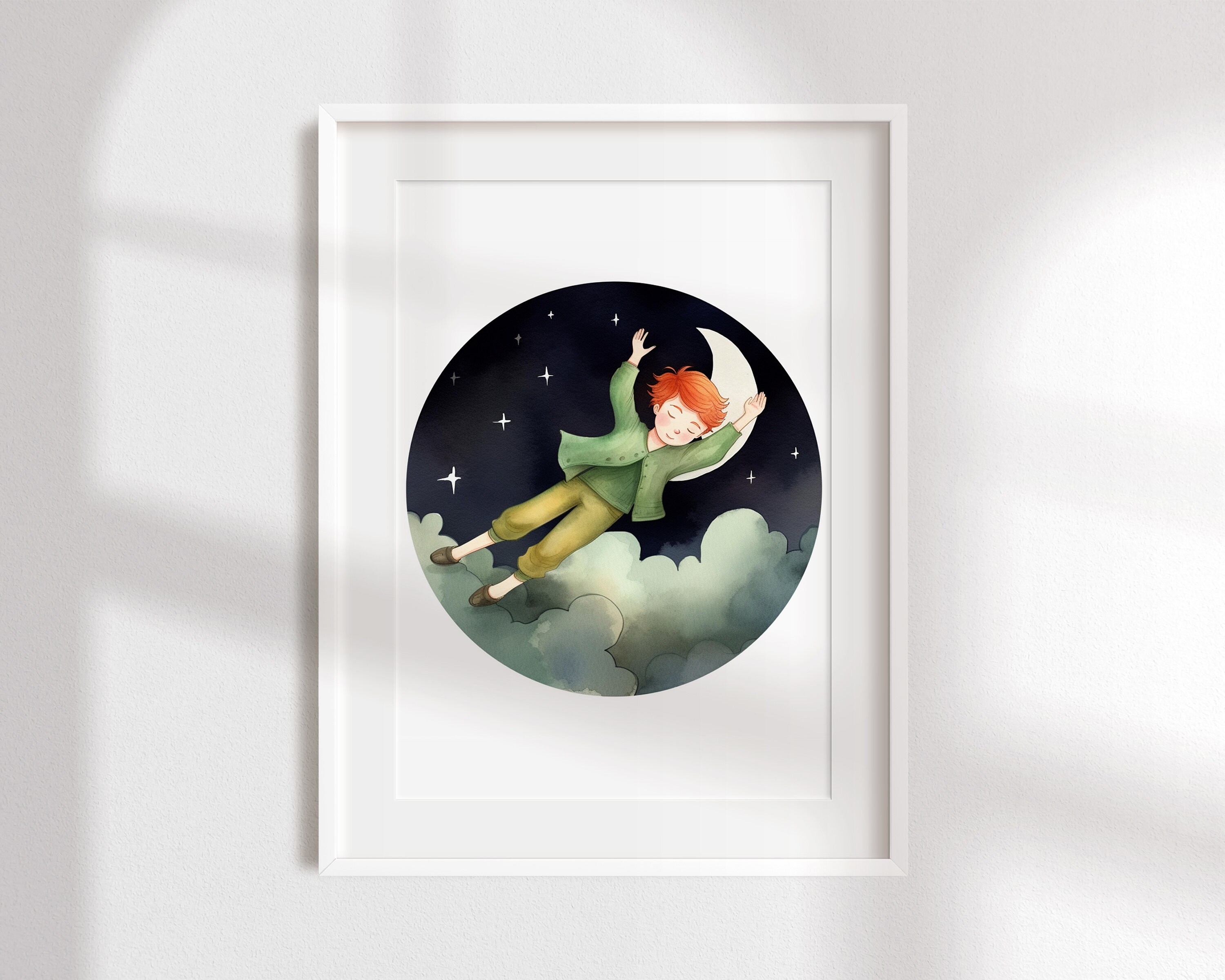Peter Pan Art Set of 3 Peter Pan Wall Art Peter Pan Decor Etsy