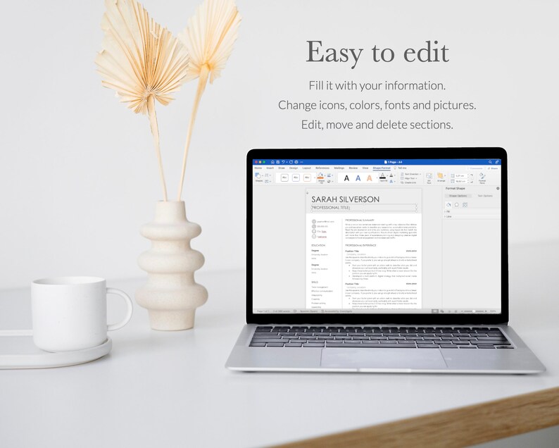 Functional Resume Template for - Il 794xN.4747019134 2sou