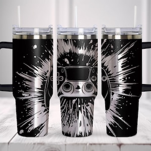 Video Game Tumbler Designs Svg, 40oz Tumbler Full Wrap Laser Svg, Laser Engraved Svg, Tumbler Laser File, Laser Svg