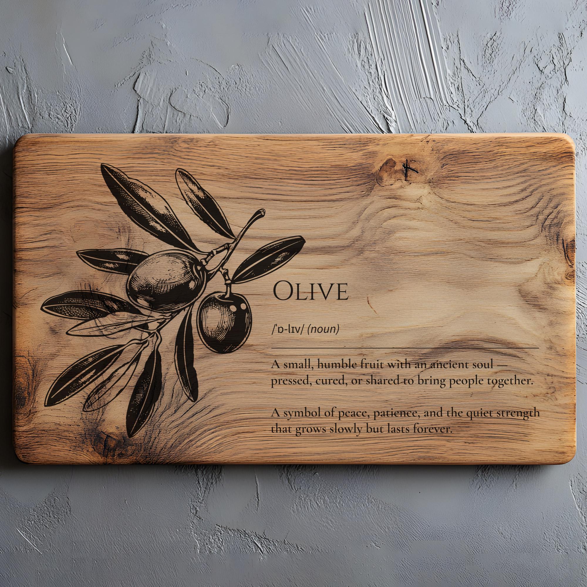 Olive tree engraving - Etsy.de