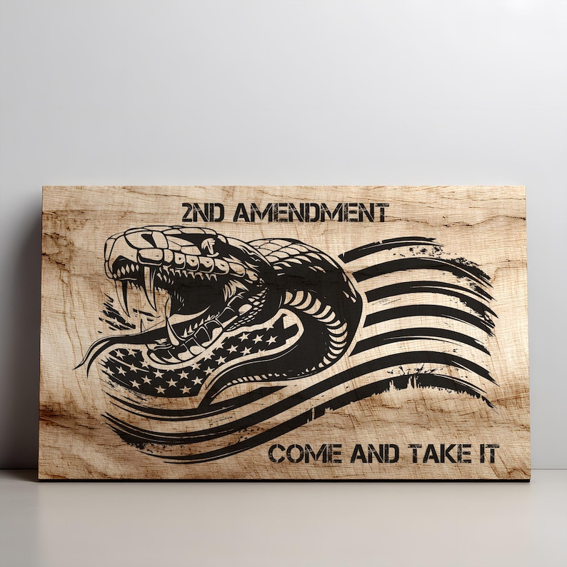 2nd Amendment SVG PNG, Laser Svg File, Quote Sign, Come and Take It - Etsy