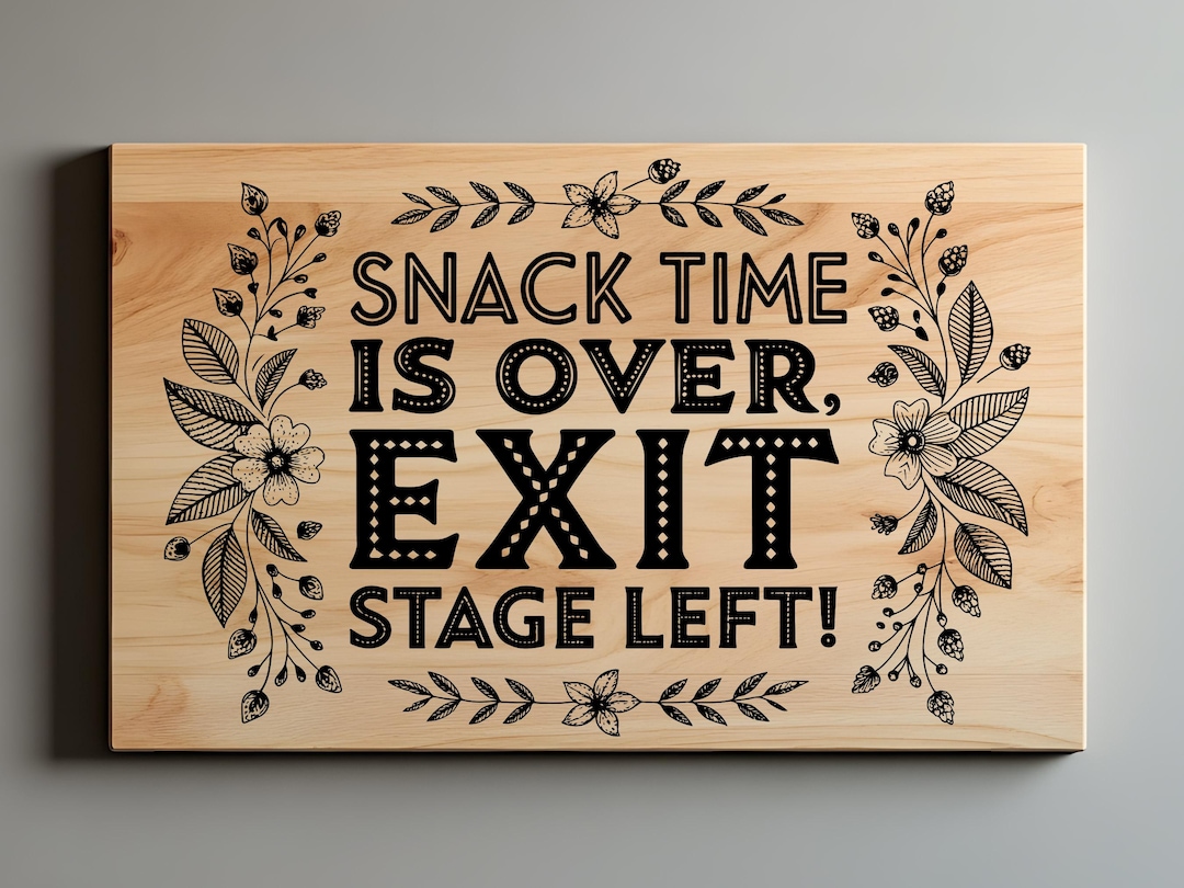Exit Sign Humor Funny Exit Sign SVG PNG, Bar / Man Cave Wall Sign, Laser Engraving File ...