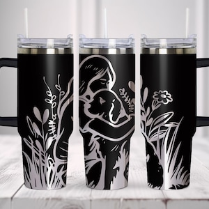 Golden Retriever Dog Mom Tumbler Laser Svg, 40oz Tumbler Full Wrap Laser Svg, Laser Engraved Svg, Tumbler Laser File. SVG Files for Cricut