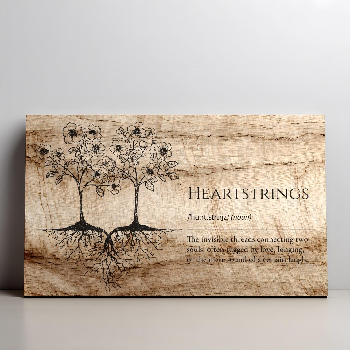Heartstrings, Wall Decor SVG, PNG, Wedding Unity, Engagement Design ...