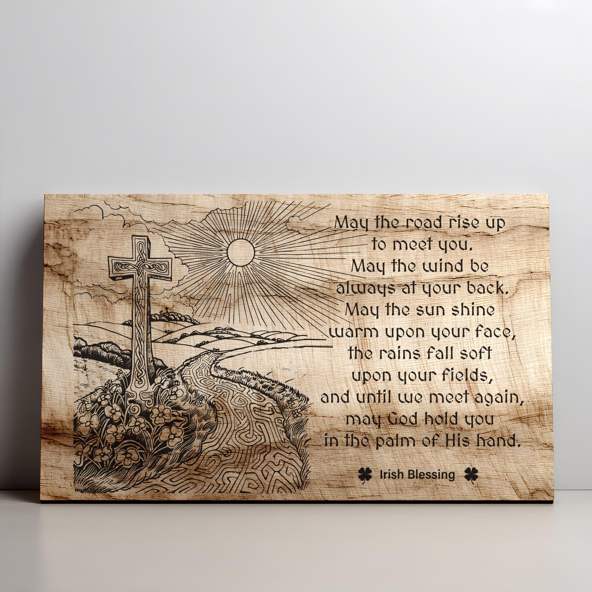 Irish House Blessing SVG, PNG, Charcuterie, Cutting Board Laser