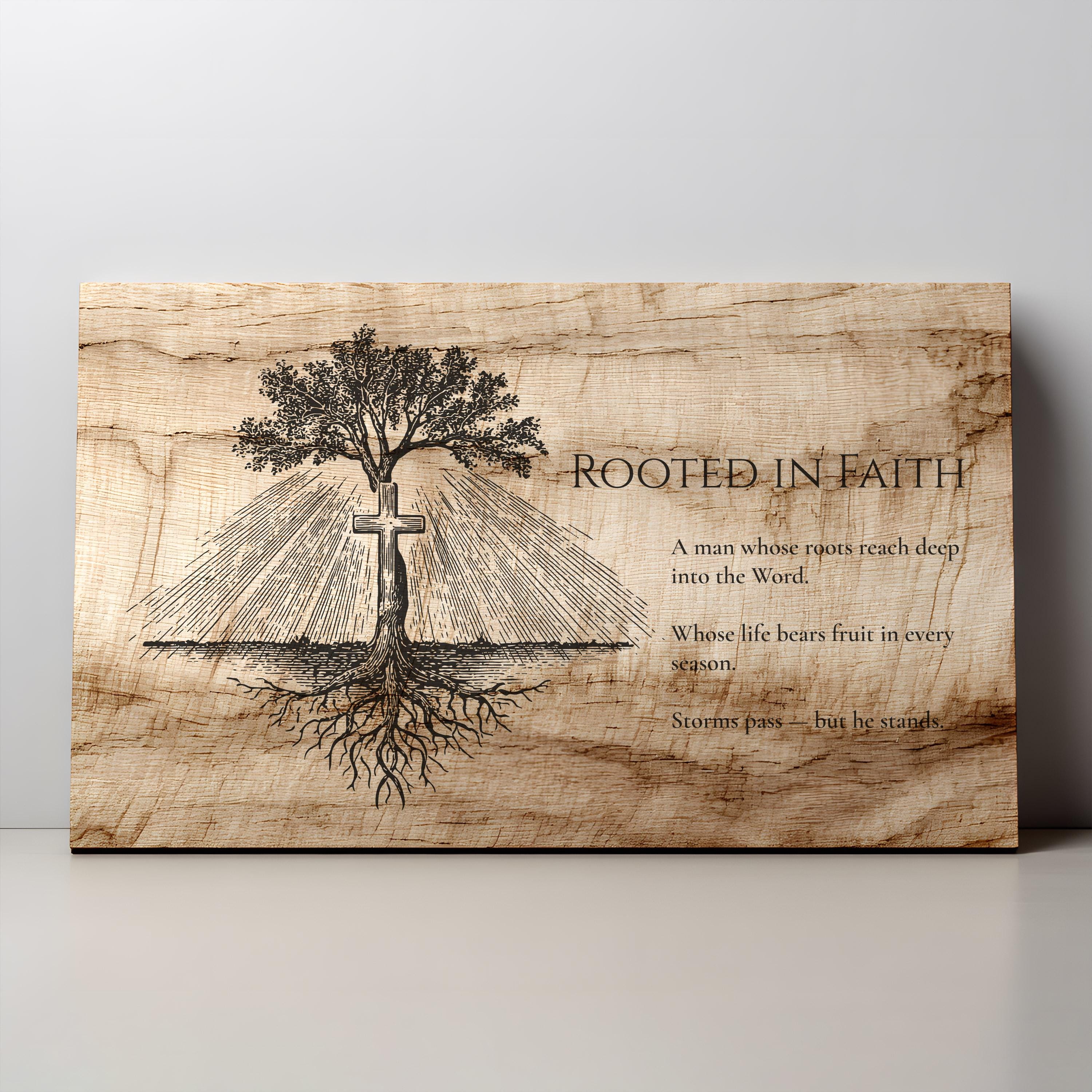 Rooted in Faith SVG PNG | Christian Charcuterie Board Design ...
