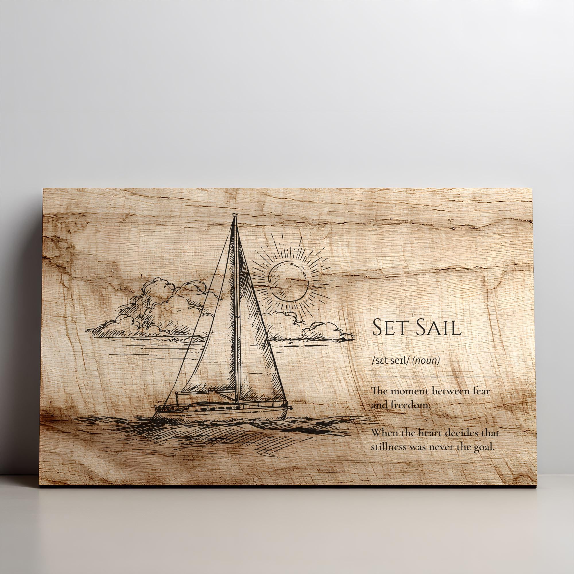 SET SAIL DEFINITION MEANING visual data 7