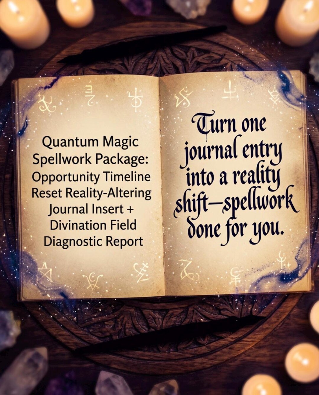 Magical Assignment Quantum Magic Spellwork Package: Opportunity Timeline Reset Reality ...