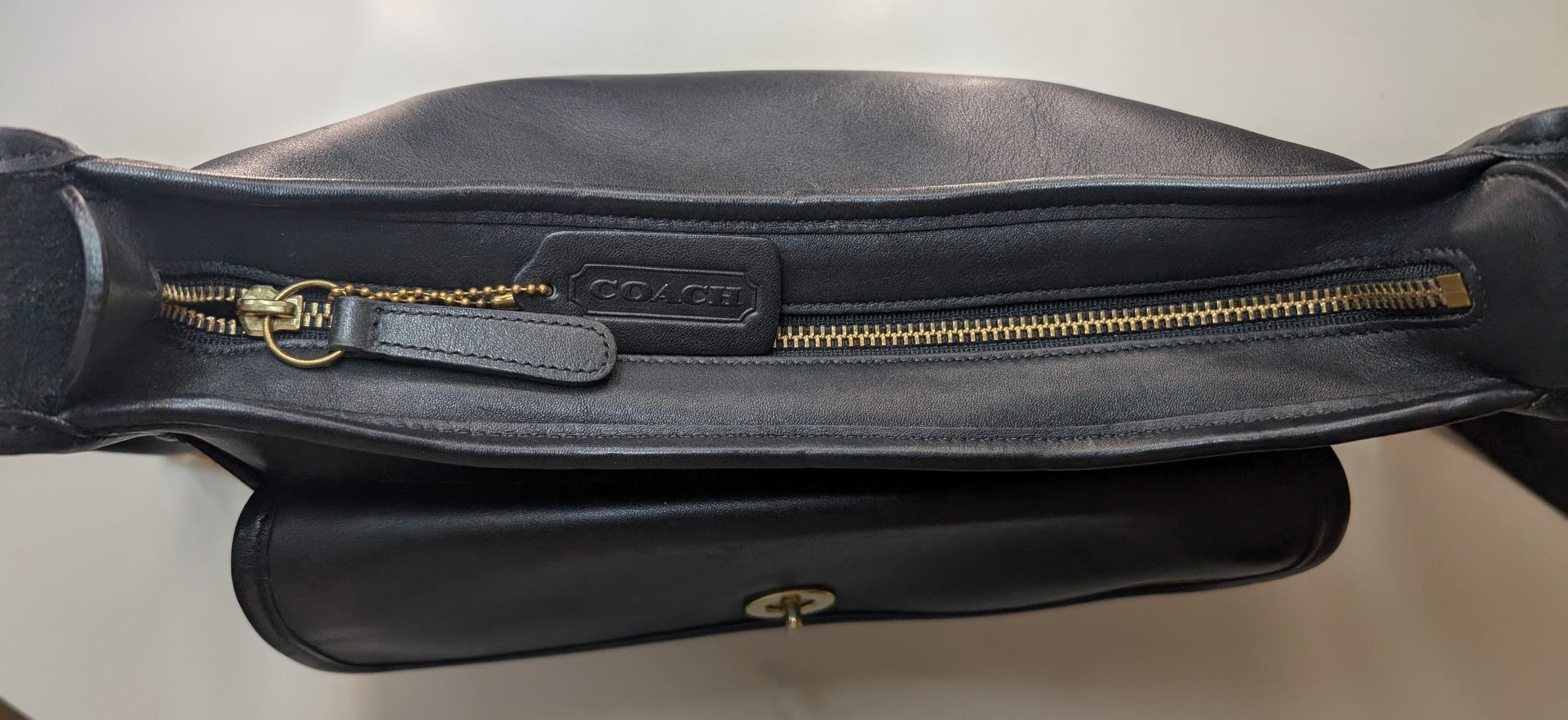 Vintage Coach Taft Bag in Black 9980 - Etsy