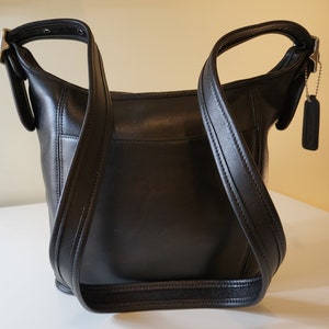 Vintage Coach Legacy Slim Duffle Medium Bag in Black 9816