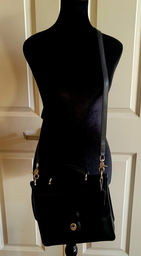 Vintage Coach Willis Bag in Black 9927 - Etsy