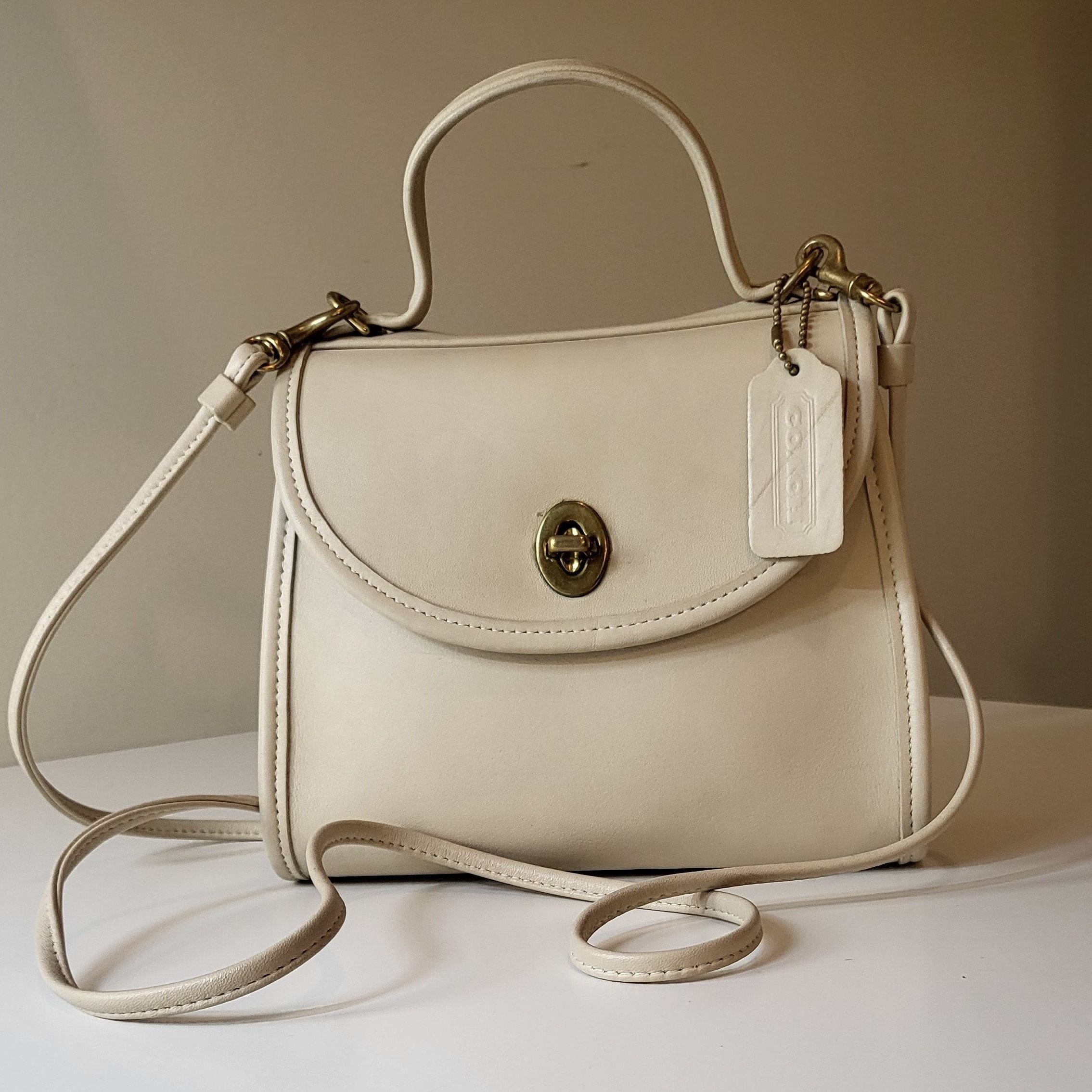 Vintage Coach Regina in Bone 9983