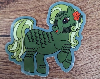 My Little Pony From The Black Lagoon gloss vinyl sticker