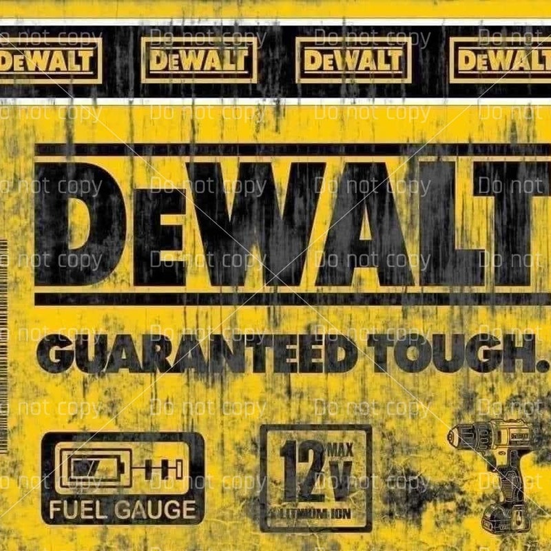 Distintivo Con Logo DeWalt Per Cassetta Degli Attrezzi, Armadietto - Foto 9