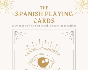 Spanish Barajas Tarot Cards: Upright and Reverse Meanings