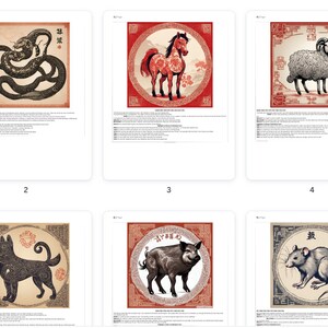 Titel: 2024 Horoskop & Perspektiven Planer - Chinesisches Sternzeichen Einblicke, Archetypen und Mehr!