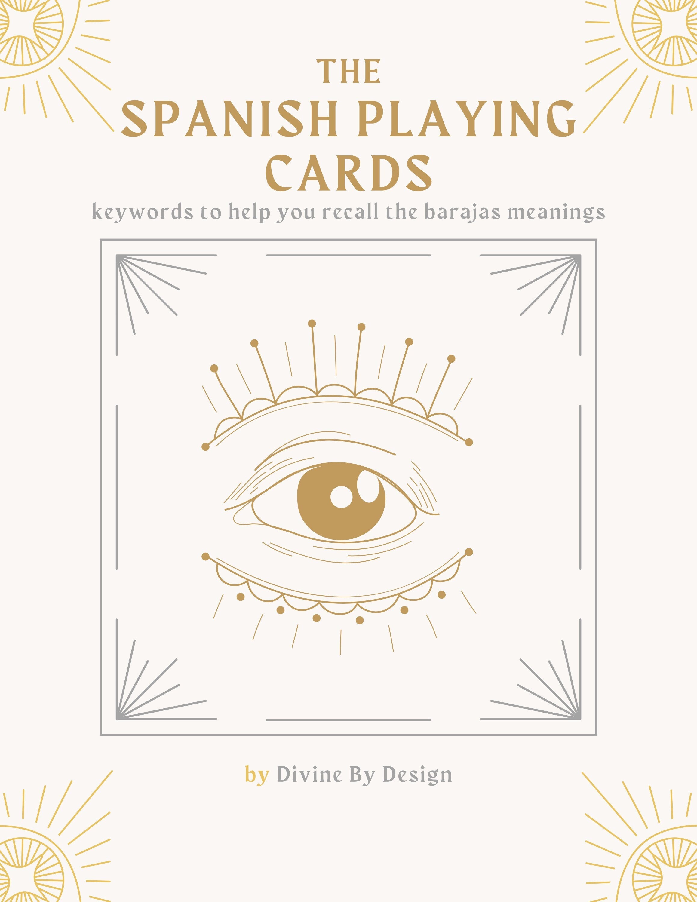 baraja de cartas de tarot. spanish tarot biling - Buy Antique