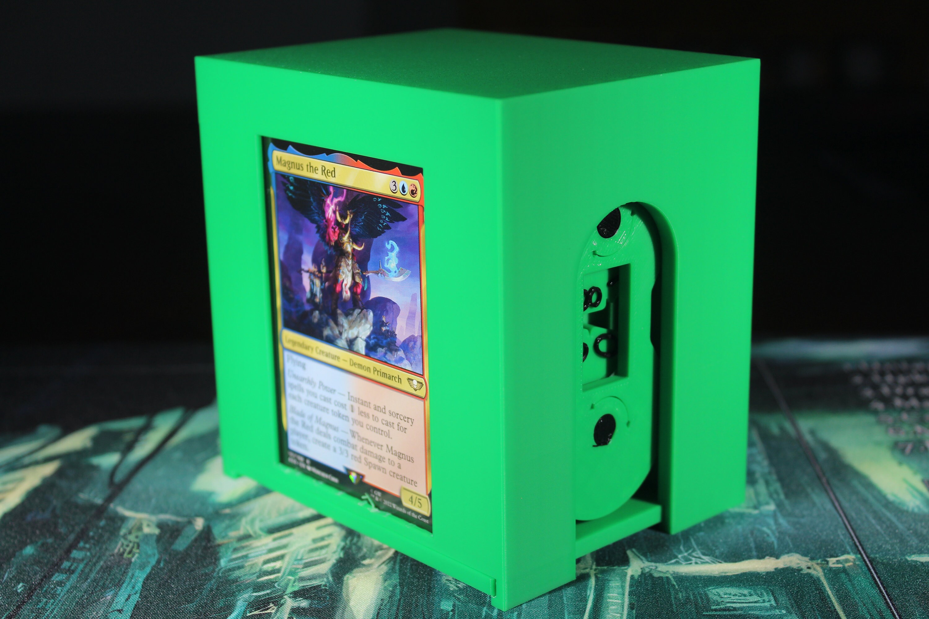 Deck Box Magic the Gathering Commander EDH With Life Counter Etsy
