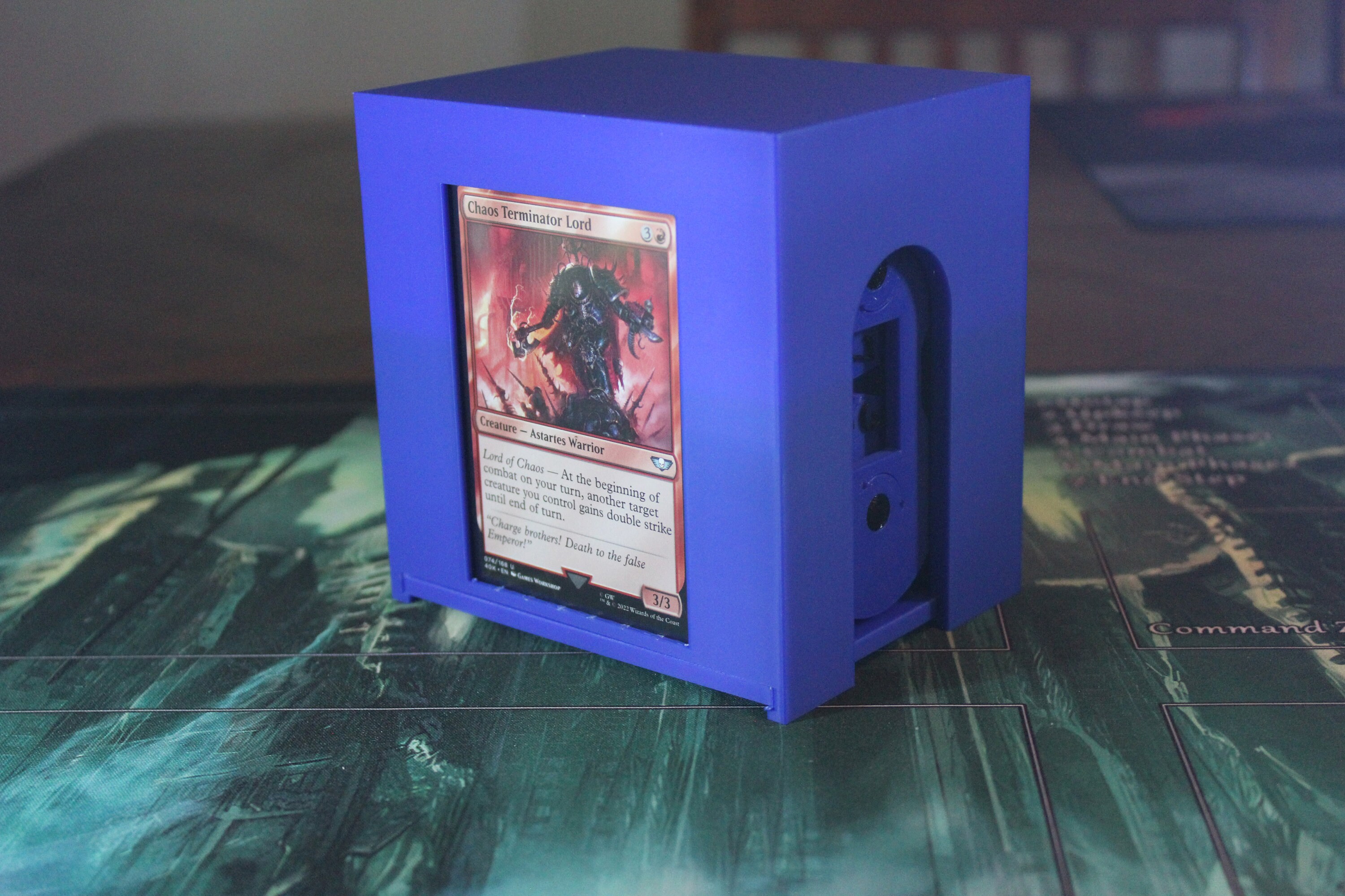 Deck Box Magic the Gathering Commander EDH With Life Counter Etsy