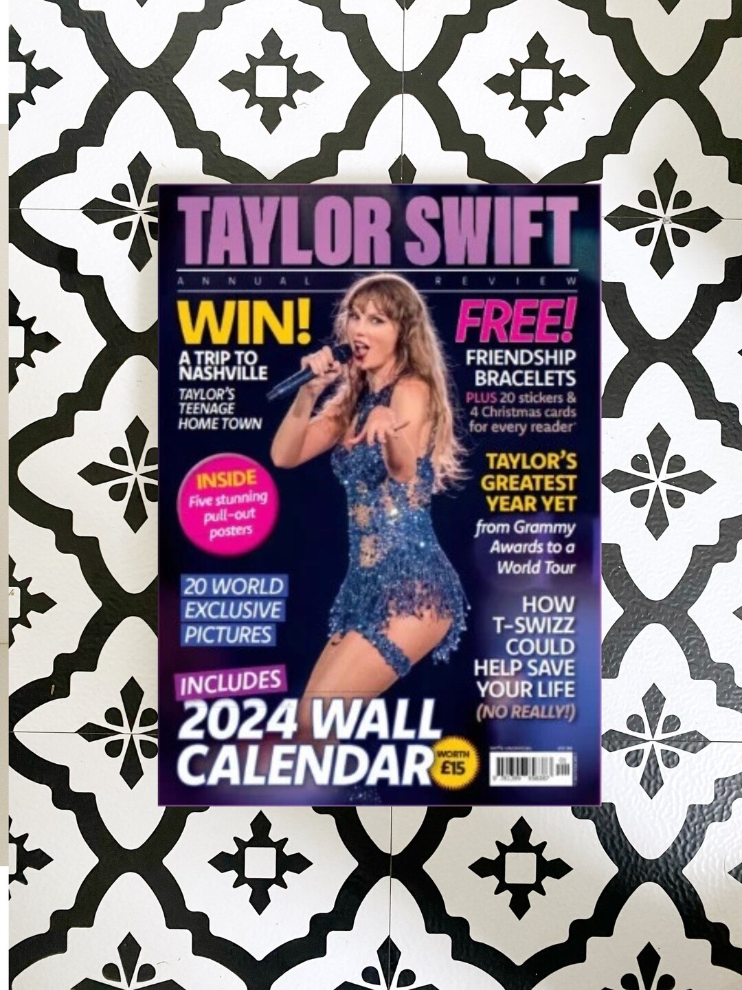 Taylor Swift Annual Review 2024 Magazine Calendar Free Etsy Australia