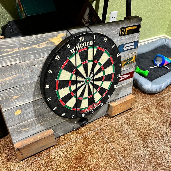 Outdoor Dart Board Etsy