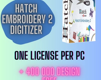 Hatch Stickerei 2 Digitalisierer