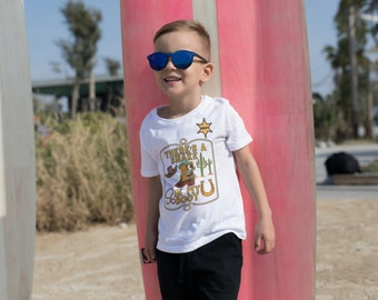 Kids Sheriff Woody T-Shirt (There's A Snake In My Boot) (Disney) (Toy Story)