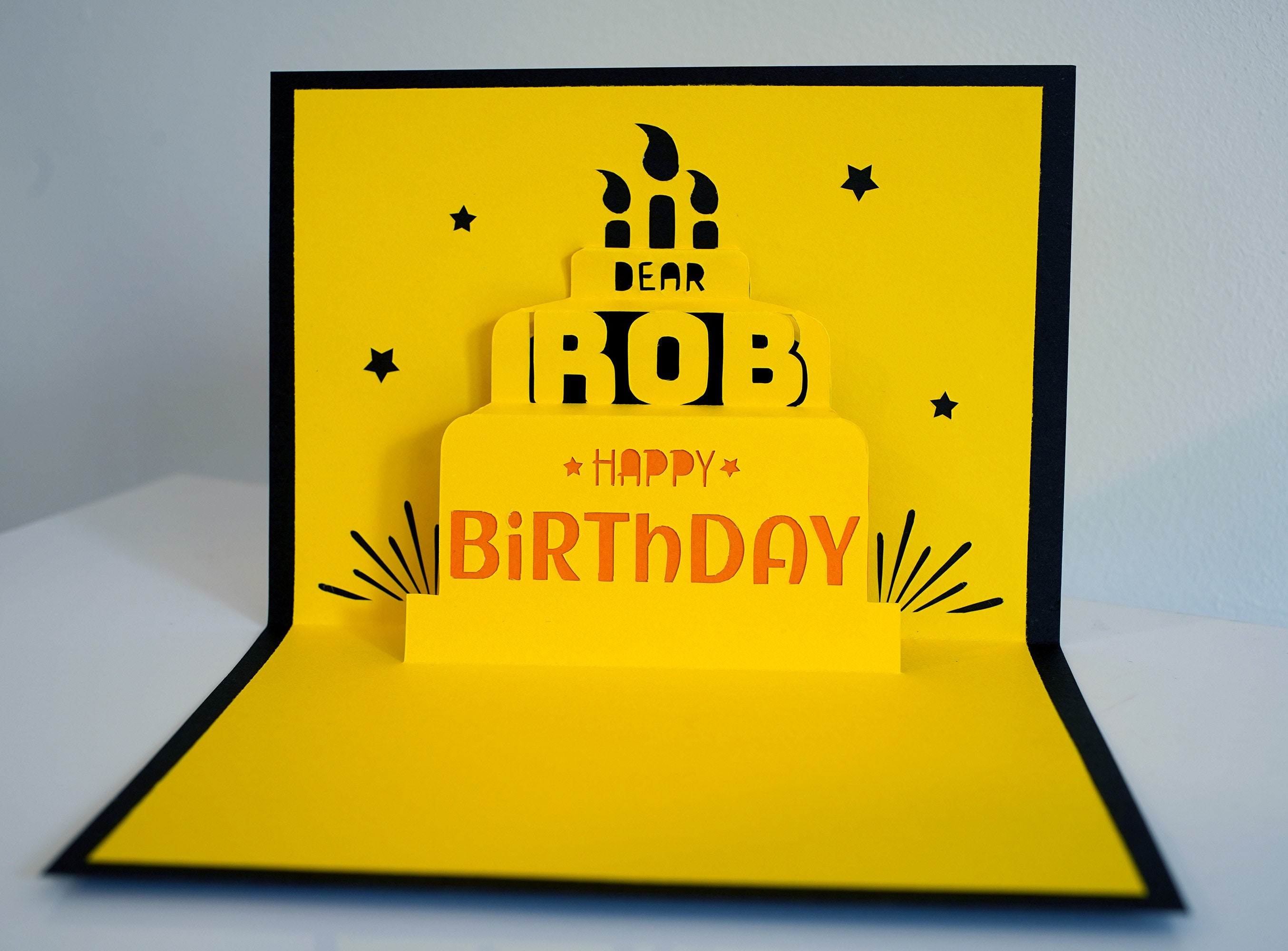 HAPPY GIFTERS Party Bus Pop Up Birthday Card – 3D Birthday Card – Popup Birthday Card – Popup Cards Birthday – Birthday Pop Up Cards For Women, Men, Kids – Pop Up - View #14