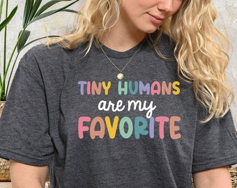 Tiny Humans Are My Favorite Tiny Humans NICU NICU Nurse Shirt NICU Shirt Nicu Nurse Gifts Neonatal Nurse Tshirt Nicu Squad Shirts, PCA125