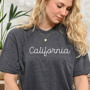 California Comfort Colors T-Shirt: Women&#39;s Home State Tee