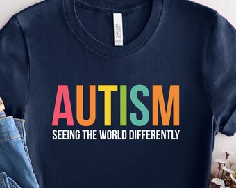 Autism Awareness Shirt: Seeing The World Differently Tee