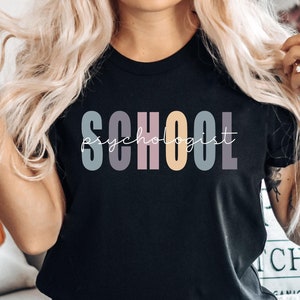 School Psychologist T-Shirt: Mental Health Gift Shirt