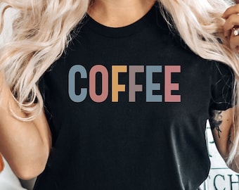 Coffee Lover Shirt, Coffee Shirt, Coffee Tee, Barista Shirt, Barista T shirt, Coffee Lover Shirt, Coffee Weather, Mama Fall Shirts, PCA810