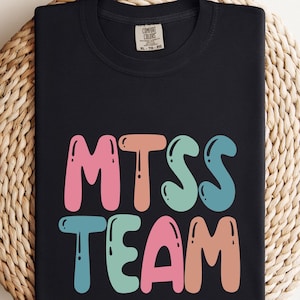 Comfort Colors MTSS Team Shirt - Lead Teacher, Literacy Coach