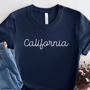 California Comfort Colors Shirt, Women’s California Home State Tee, California T-shirt, Cute California Shirt, California Gift, PCA102