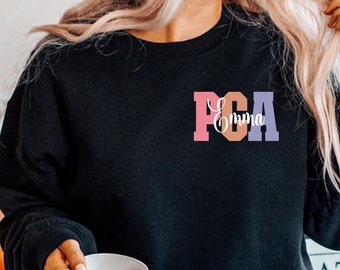 Personalized PCA Sweatshirt: Custom Patient Care Assistant Crewneck