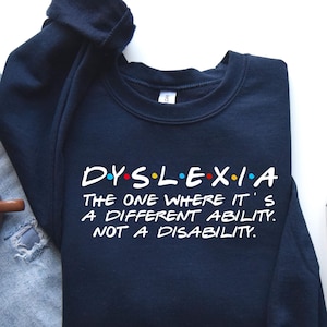 Dyslexia Awareness Sweatshirt Hoodie, Dyslexia Therapist Shirt, Shirt, Dyslexia Shirt, Dyslexia Squad shirt, Reading Teacher Shirt, PCA927