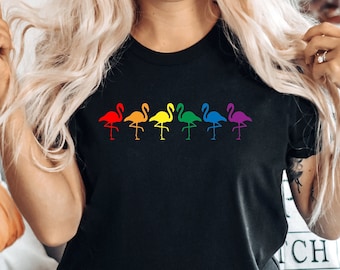 Chemise LGBT Pride, chemise égalité, chemise Gay Pride, chemise pronoms, chemise trans, chemise LGBT, chemise mois de la fierté, chemise pélican, chemise lesbienne, PCA592