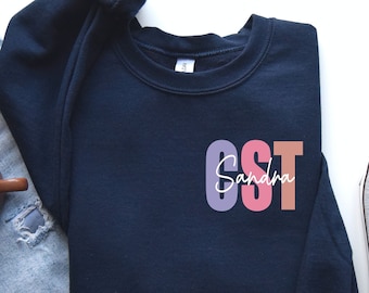 Personalized Surgical Tech Sweatshirt: Custom CST Crewneck