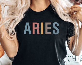 Aries AF Shirt: Zodiac Astrology Birthday Gift Tee