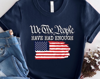 We the People T-Shirt: American Pride, Constitution USA, 0098L