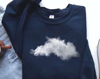 Cloud Shirt, Cloud Sweatshirt, Cloud Hoodie, Cloud Clothing, Cloud crewneck, PCA614
