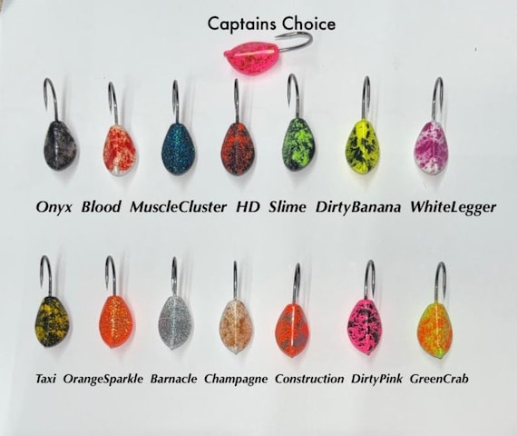 Blackfish Sheepshead Seabass jigs 1/2-3oz Mustad hooks