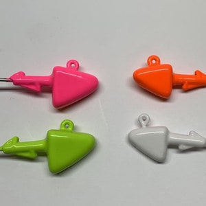 Shad Style Jig Head 1/2oz- 2.5oz
