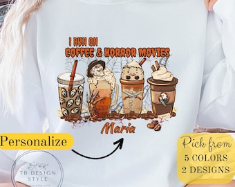 Camisa de regalo amante del café para ella él sudadera de definición de café suéter de café divertido camisa adicta al café amante del café película definida